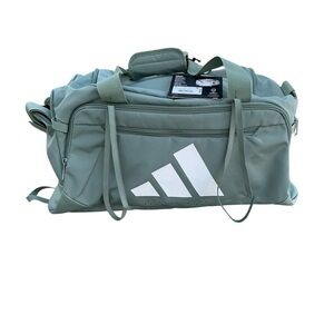 Adidas Sage Green Duffel Bag